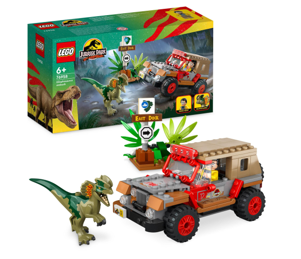 LEGO Outlet Jurassic World 76958 Zasadzka na dilofozaura - 1553875 - zdjęcie 2
